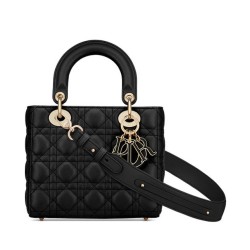 Christian Dior Borsa Lady Dior My Abcdior Nera