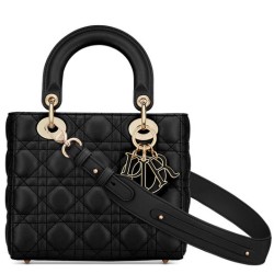 Christian Dior Borsa Lady Dior My Abcdior Nera