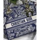 Replica Borsa Christian Dior Medium Lady D-Lite blu scuro Replica Borsa Christian Dior Medium Lady D-Lite blu scuro