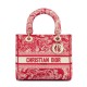 Replica Borsa Christian Dior Medium Lady D-Lite Rossa Replica Borsa Christian Dior Medium Lady D-Lite Rossa