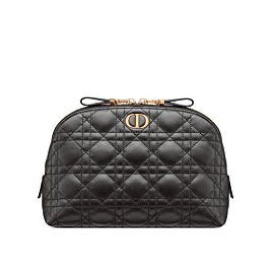 Replica Christian Dior Caro trousse nero Replica Christian Dior Caro trousse nero