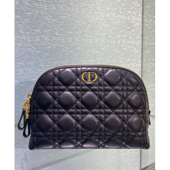 Replica Christian Dior Caro trousse nero Replica Christian Dior Caro trousse nero