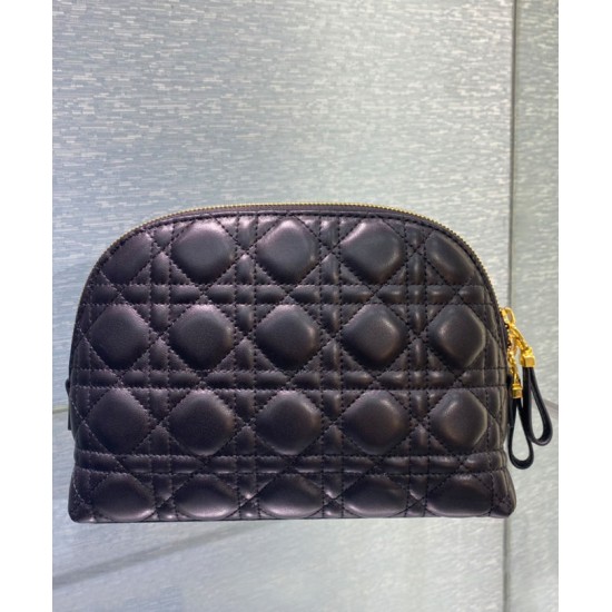 Replica Christian Dior Caro trousse nero Replica Christian Dior Caro trousse nero
