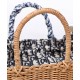 Replica Christian Dior Borsa Basket Vimini Albicocca Replica Christian Dior Borsa Basket Vimini Albicocca