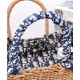 Replica Christian Dior Borsa Basket Vimini Albicocca Replica Christian Dior Borsa Basket Vimini Albicocca