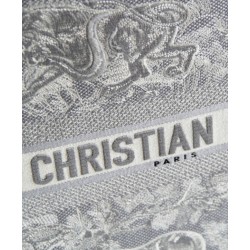 Christian Dior Book Tote grigio Christian Dior Book Tote grigio