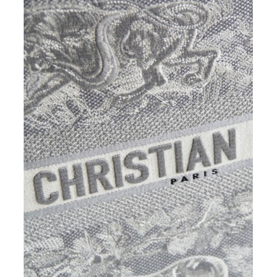 Replica Christian Dior Book Tote grigio Replica Christian Dior Book Tote grigio
