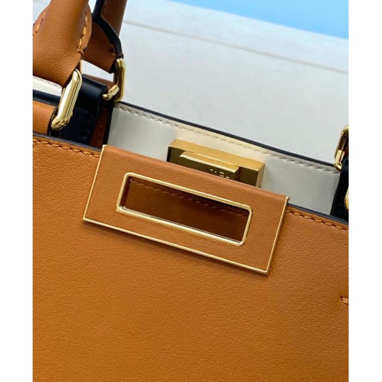Replica Borsa piccola Peekaboo X-Tote Light Coffee Replica Borsa piccola Peekaboo X-Tote Light Coffee