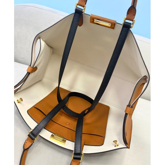 Replica Borsa piccola Peekaboo X-Tote Light Coffee Replica Borsa piccola Peekaboo X-Tote Light Coffee