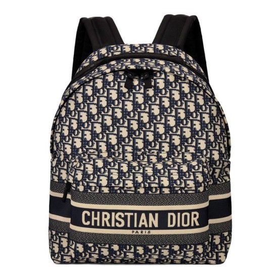 Replica Zaino Christian Dior Diortravel blu scuro Replica Zaino Christian Dior Diortravel blu scuro