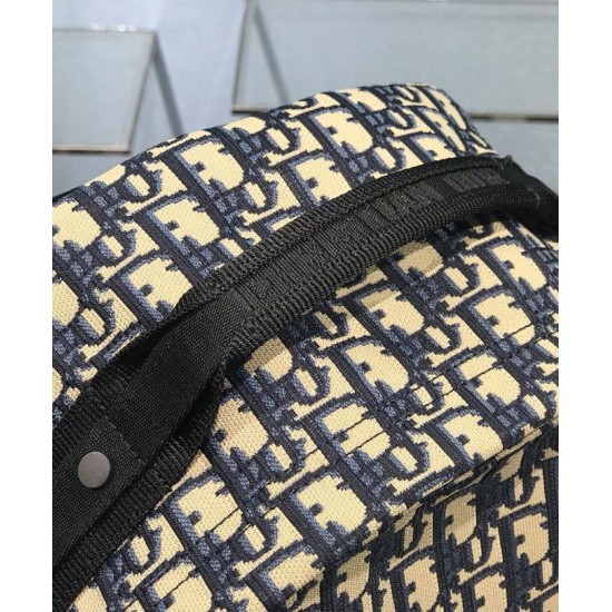 Replica Zaino Christian Dior Diortravel blu scuro Replica Zaino Christian Dior Diortravel blu scuro