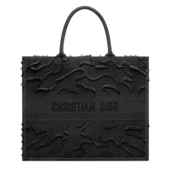 Borsa Tote Book Christian Dior Nera