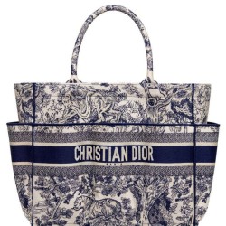 Christian Dior Catherine Tote Blu scuro