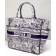 Replica Christian Dior Catherine Tote Blu scuro Replica Christian Dior Catherine Tote Blu scuro
