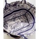 Replica Christian Dior Catherine Tote Blu scuro Replica Christian Dior Catherine Tote Blu scuro