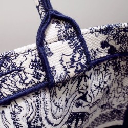Christian Dior Catherine Tote Blu scuro