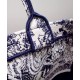 Replica Christian Dior Catherine Tote Blu scuro Replica Christian Dior Catherine Tote Blu scuro