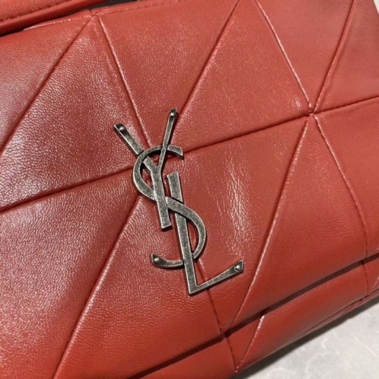 Replica YSL Saint Laurent Jamie Medium Carre Rive Gauche Flap Bag Rossa Replica YSL Saint Laurent Jamie Medium Carre Rive Gauche Flap Bag Rossa