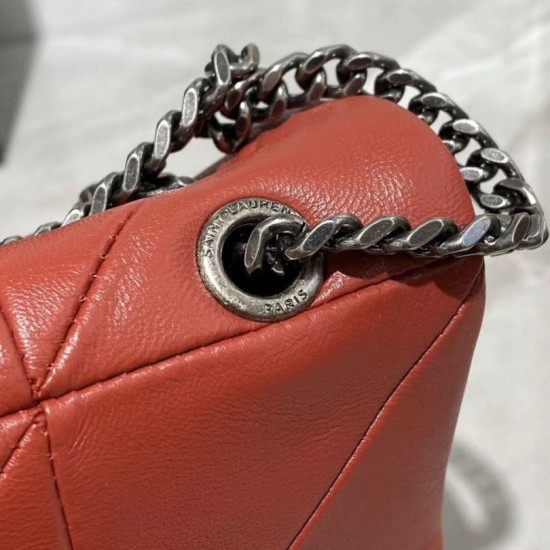 Replica YSL Saint Laurent Jamie Medium Carre Rive Gauche Flap Bag Rossa Replica YSL Saint Laurent Jamie Medium Carre Rive Gauche Flap Bag Rossa