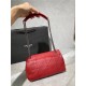 Replica YSL Saint Laurent Jamie Medium Carre Rive Gauche Flap Bag Rossa Replica YSL Saint Laurent Jamie Medium Carre Rive Gauche Flap Bag Rossa