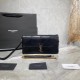 Replica Borsa YSL Saint Laurent Jamie Medium Carre Rive Gauche Flap nera Replica Borsa YSL Saint Laurent Jamie Medium Carre Rive Gauche Flap nera