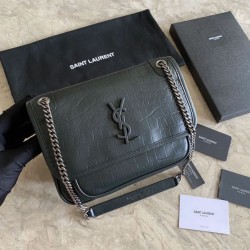 Borsa media YSL Saint Laurent Niki Nera