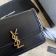 Replica Borsa YSL Saint Laurent Solferino media con monogramma nera Replica Borsa YSL Saint Laurent Solferino media con monogramma nera