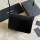 Replica Borsa YSL Saint Laurent Solferino media con monogramma nera Replica Borsa YSL Saint Laurent Solferino media con monogramma nera