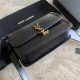 Replica Borsa YSL Saint Laurent Solferino media con monogramma nera Replica Borsa YSL Saint Laurent Solferino media con monogramma nera