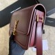 Replica YSL Saint Laurent Solferino Medium Monogram Satchel Bag Claret