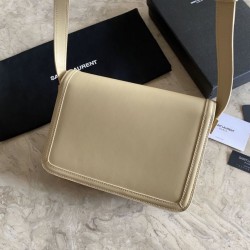 Borsa YSL Saint Laurent Solferino Medium con monogramma Albicocca