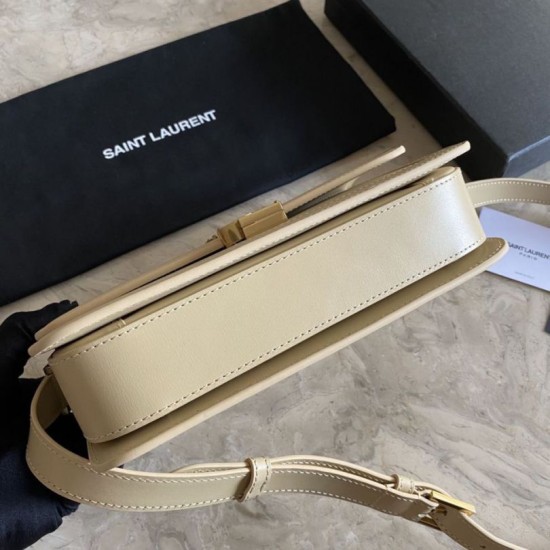 Replica Borsa YSL Saint Laurent Solferino Medium con monogramma Albicocca Replica Borsa YSL Saint Laurent Solferino Medium con monogramma Albicocca