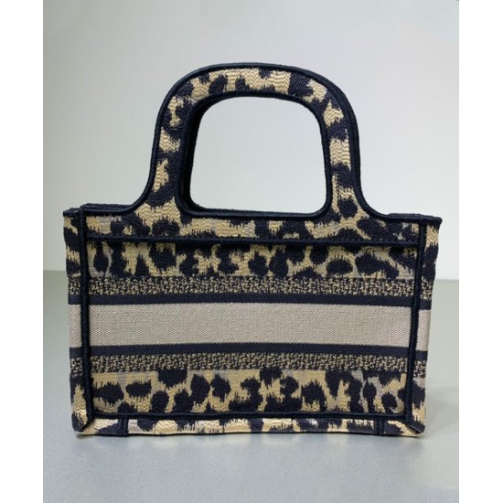 Replica Christian Dior Mini Dior Book Tote Coffee Replica Christian Dior Mini Dior Book Tote Coffee