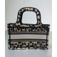 Replica Christian Dior Mini Dior Book Tote Coffee Replica Christian Dior Mini Dior Book Tote Coffee