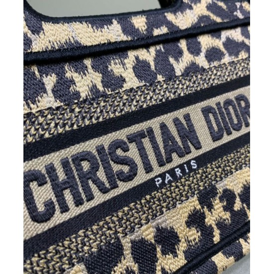 Replica Christian Dior Mini Dior Book Tote Coffee Replica Christian Dior Mini Dior Book Tote Coffee