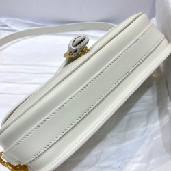 Christian Dior Bobby East-west Borsa Crema