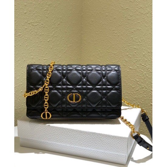 Replica Christian Dior Caro Marsupio Con Borsa A Catena Nera Replica Christian Dior Caro Marsupio Con Borsa A Catena Nera