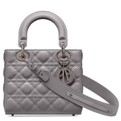 Christian Dior Borsa Lady Dior My Abcdior grigia