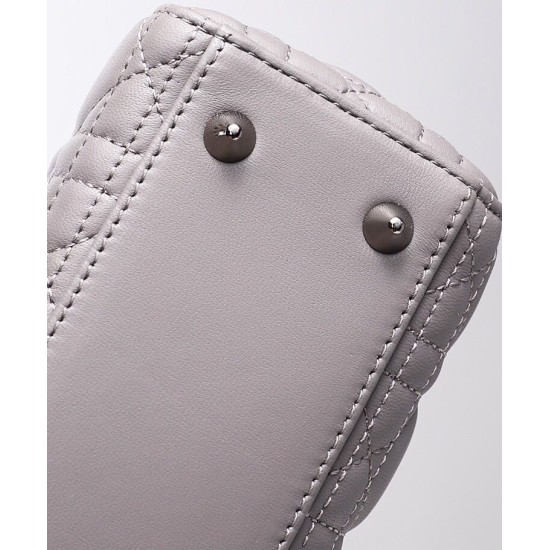Replica Christian Dior Borsa Lady Dior My Abcdior grigia Replica Christian Dior Borsa Lady Dior My Abcdior grigia
