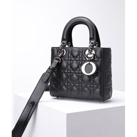 Replica Christian Dior Borsa Lady Dior My Abcdior Nera