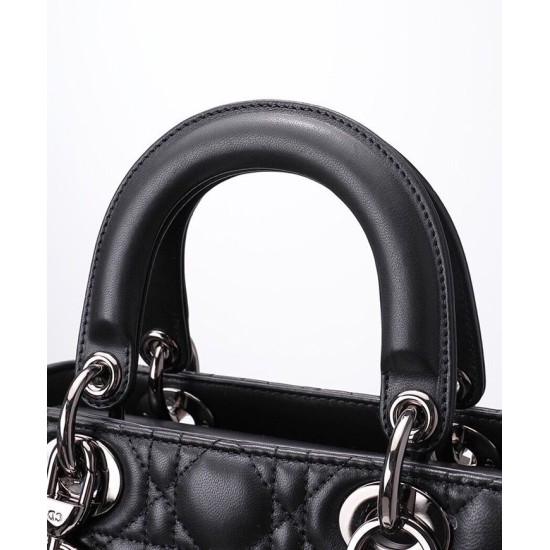 Replica Christian Dior Borsa Lady Dior My Abcdior Nera