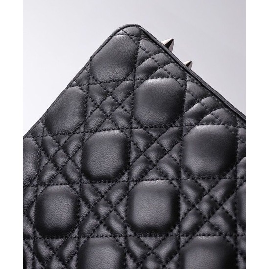 Replica Christian Dior Borsa Lady Dior My Abcdior Nera