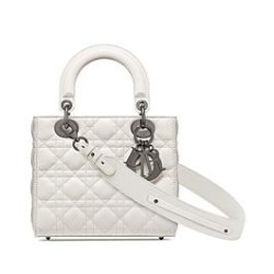 Christian Dior Lady Dior My Abcdior Bag Crema