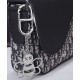 Replica Christian Dior Mini Saddle Messenger Bag Blu Scuro Replica Christian Dior Mini Saddle Messenger Bag Blu Scuro