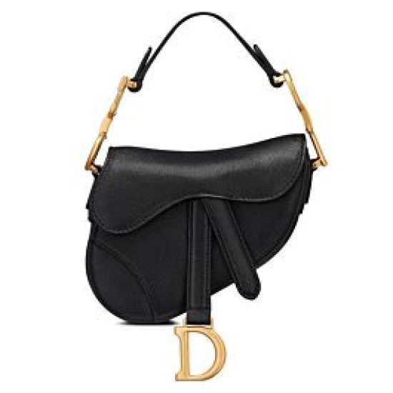 Replica Borsa da sella Christian Dior Micro nera Replica Borsa da sella Christian Dior Micro nera