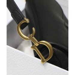 Borsa da sella Christian Dior Micro nera
