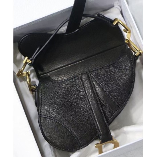 Replica Borsa da sella Christian Dior Micro nera Replica Borsa da sella Christian Dior Micro nera