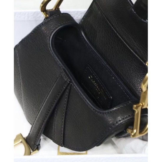 Replica Borsa da sella Christian Dior Micro nera Replica Borsa da sella Christian Dior Micro nera