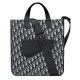 Replica Christian Dior Saddle Tote Bag con tracolla blu scuro Replica Christian Dior Saddle Tote Bag con tracolla blu scuro