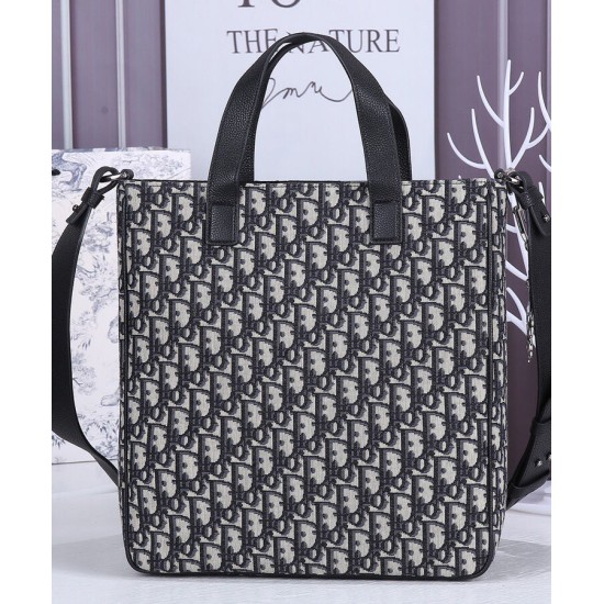 Replica Christian Dior Saddle Tote Bag con tracolla blu scuro Replica Christian Dior Saddle Tote Bag con tracolla blu scuro